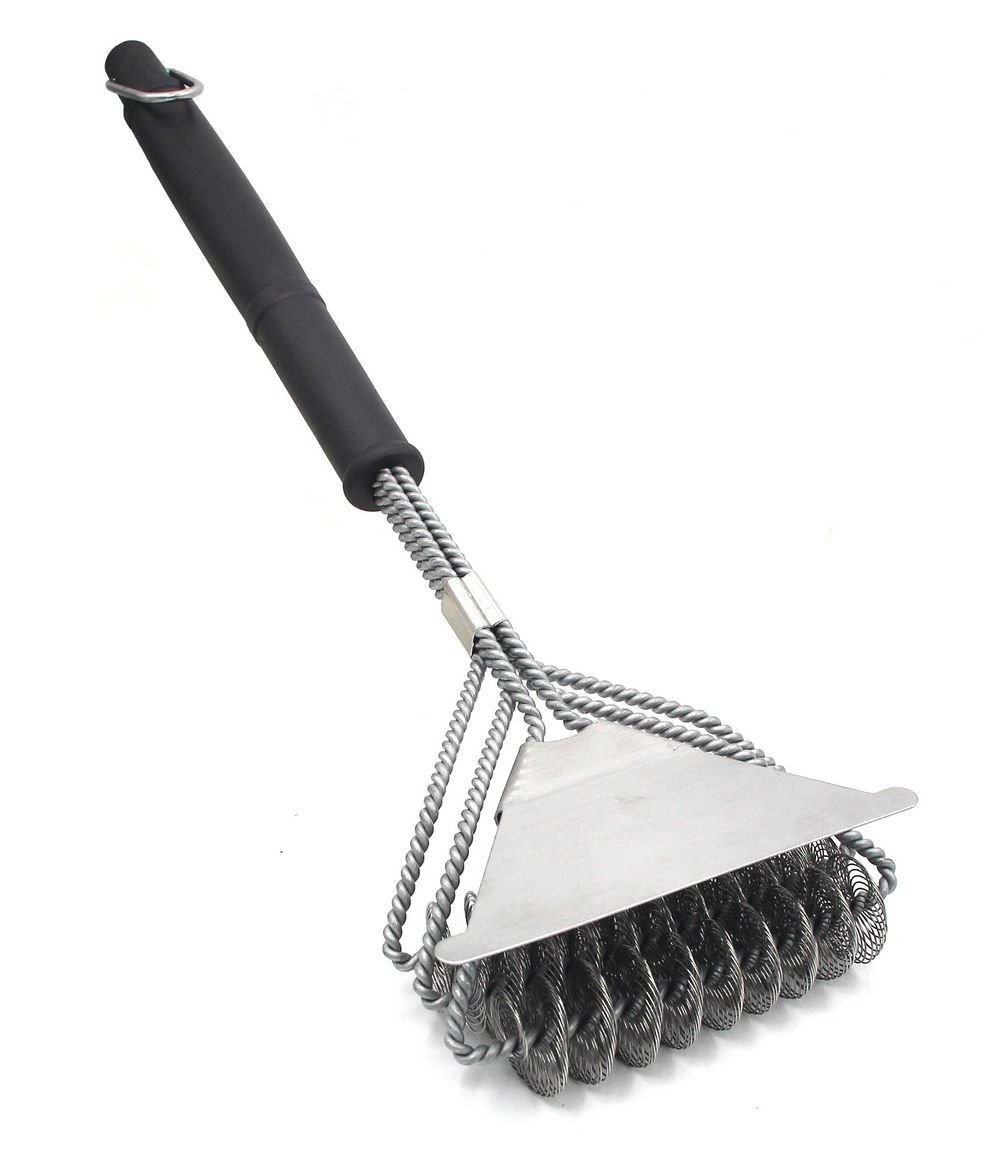 Barbecue Grill BBQ Brush Clean Tool Stainless Steel Wire Bristles Non-stick Cleaning Brushes - Image 8