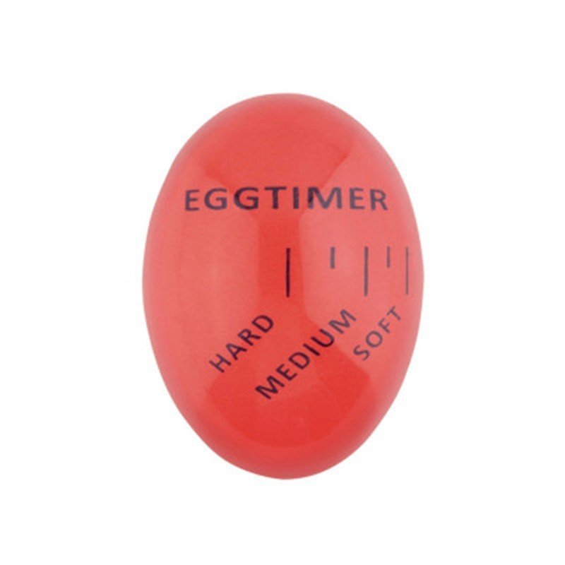 Egg Timer Perfect Color Changing Timer Yummy Soft Hard Boiled Eggs Cooking Kitchen Eco-Friendly Resin Egg Red Timer Tools - Image 3