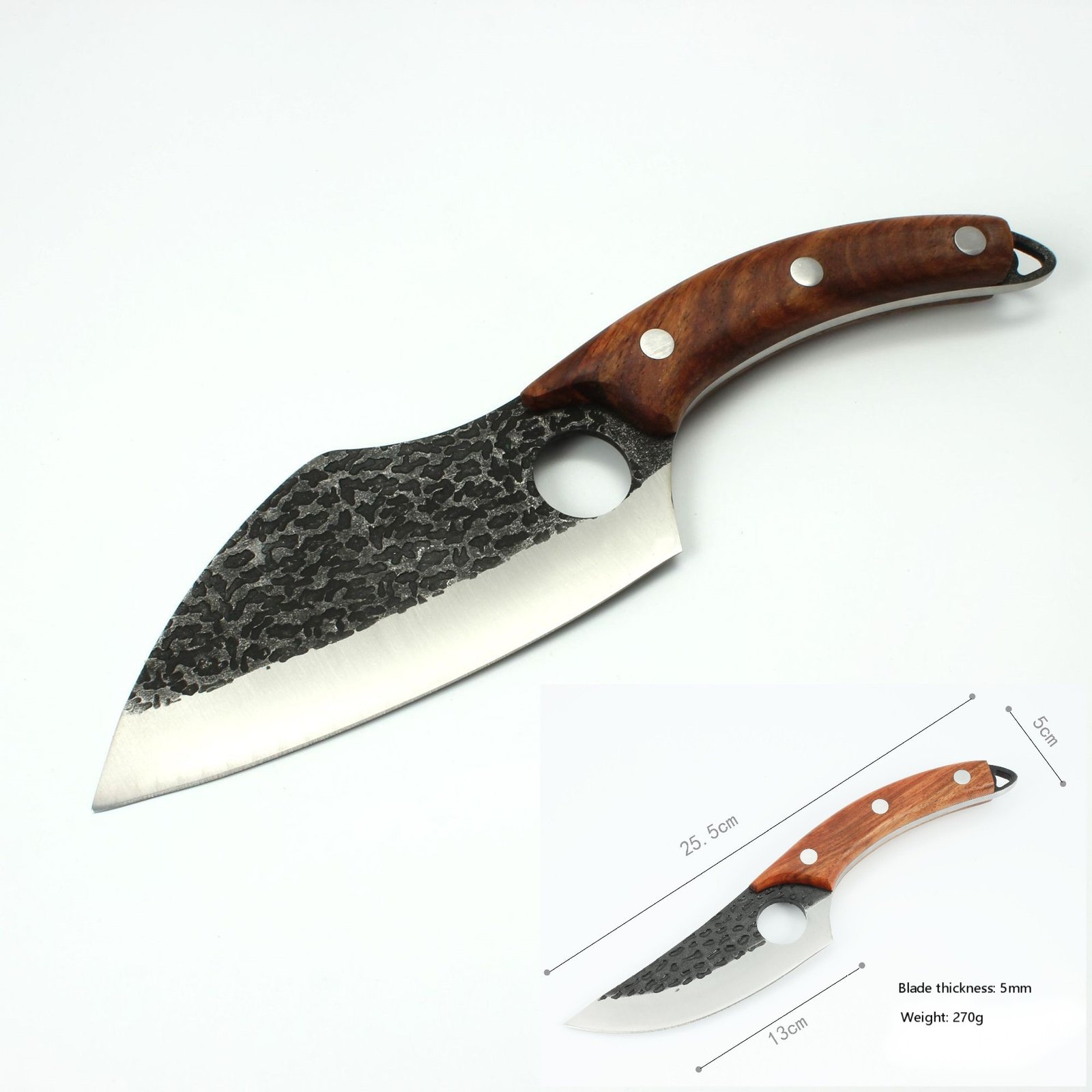 Forged Small Kitchen Boning Knife - Image 8