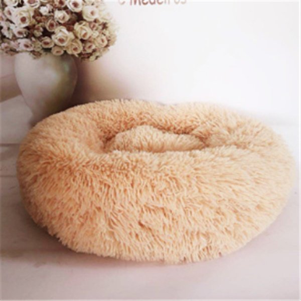 Round Long Hairy Autumn And Winter Nest Pad Cat Mattress - Image 2