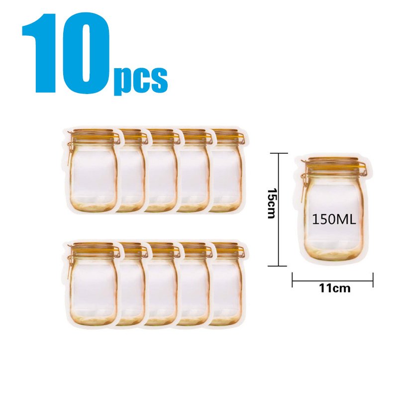 Reusable Snack Storage Bag Nut Biscuit Waterproof Sealed Food Storage Bag Snack Storage Travel Food Assortmen Bag Kitchen Tools - Image 2