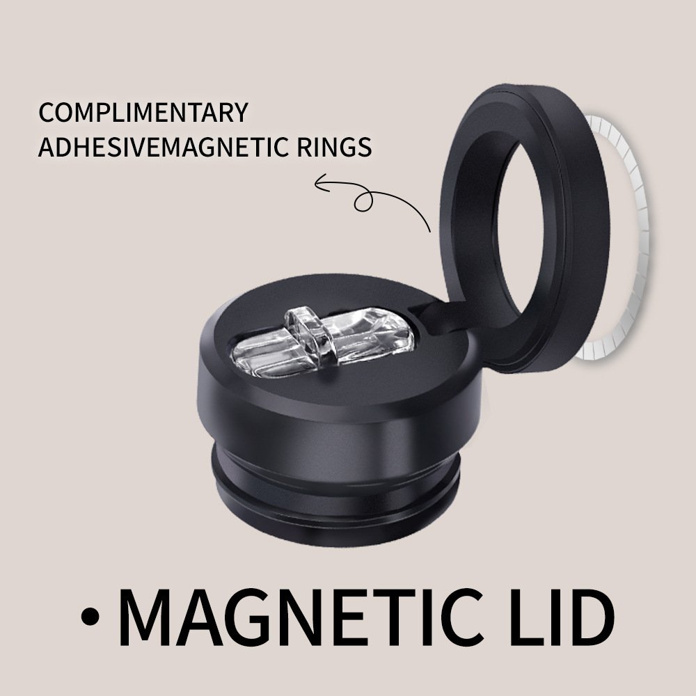 304 Stainless Steel Vacuum Cup Creative Magnetic Water Cup Insulated Sports Water Bottle With Straw Outdoor Insulated Water Mug With Magnetic Phone Holder - Image 5