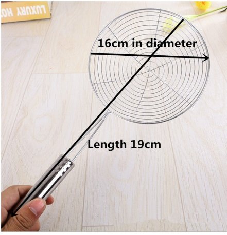 Multi-functional Oil Food Folder Kitchen Accessories Stainless Steel Fried Food Oil Scoop - Image 9