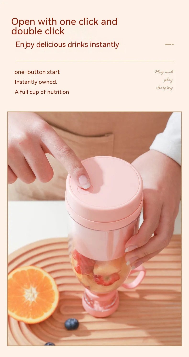 Fried Juice Blender Household Vegetables And Fruits Multi-functional Household Charging - Image 6