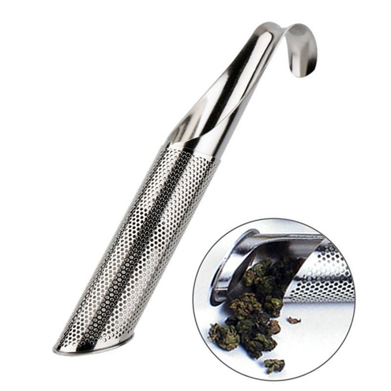 304 Stainless Steel Tea Tube with Curved Handle - Image 2