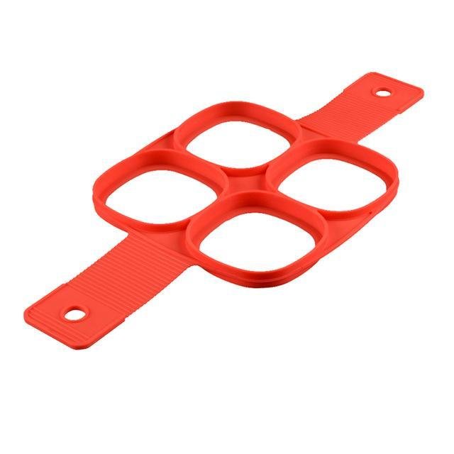 Silicone Non Stick Fantastic Egg Pancake Maker Ring Kitchen Baking Omelet Molds Flip Cooker Egg Ring Mold - Image 2