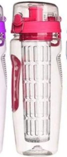 32Oz Fruit Infusing Infuser Water Bottle Water Fruit Bottle BPA Free Plastic Sport Fruit Infuser Water Bottles With Infuser Juice Shaker Drink Bottle Of Water - Image 2