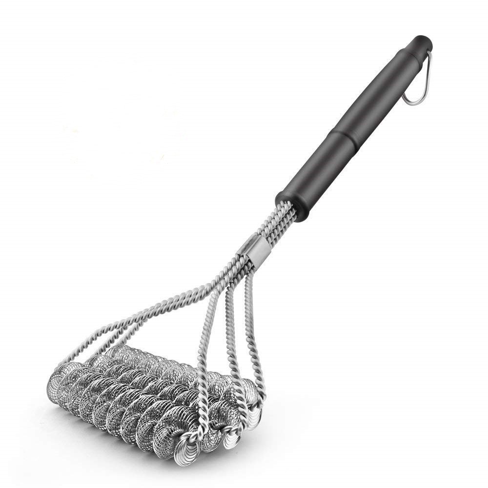 Barbecue Grill BBQ Brush Clean Tool Stainless Steel Wire Bristles Non-stick Cleaning Brushes - Image 10