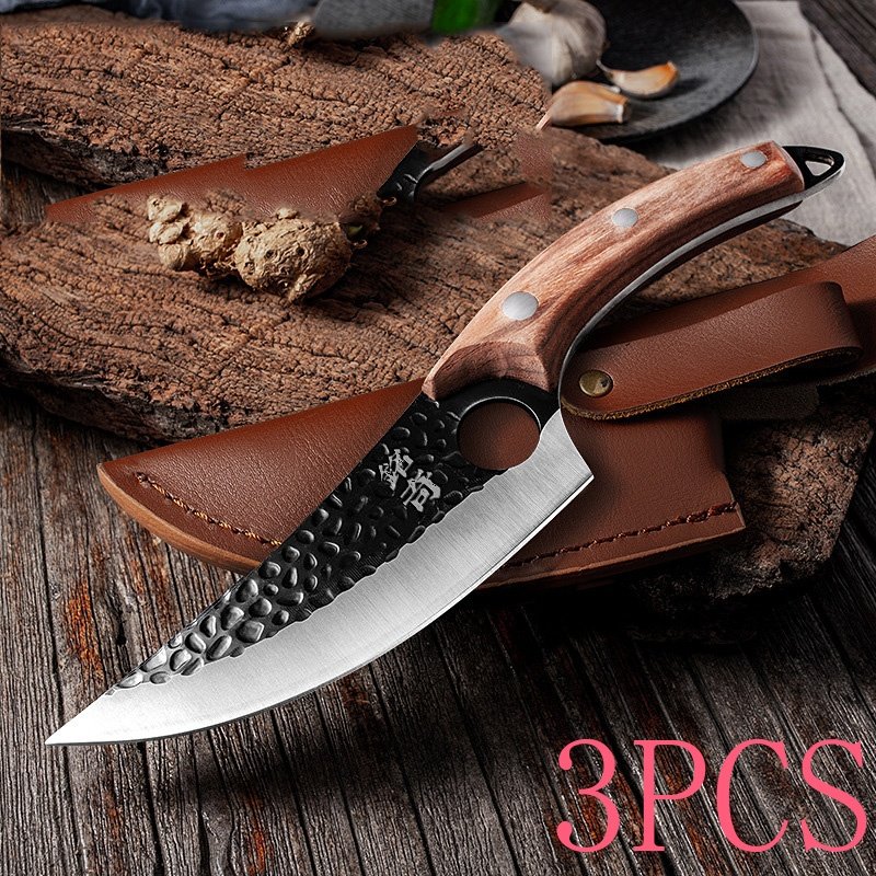 Forged Small Kitchen Boning Knife - Image 3