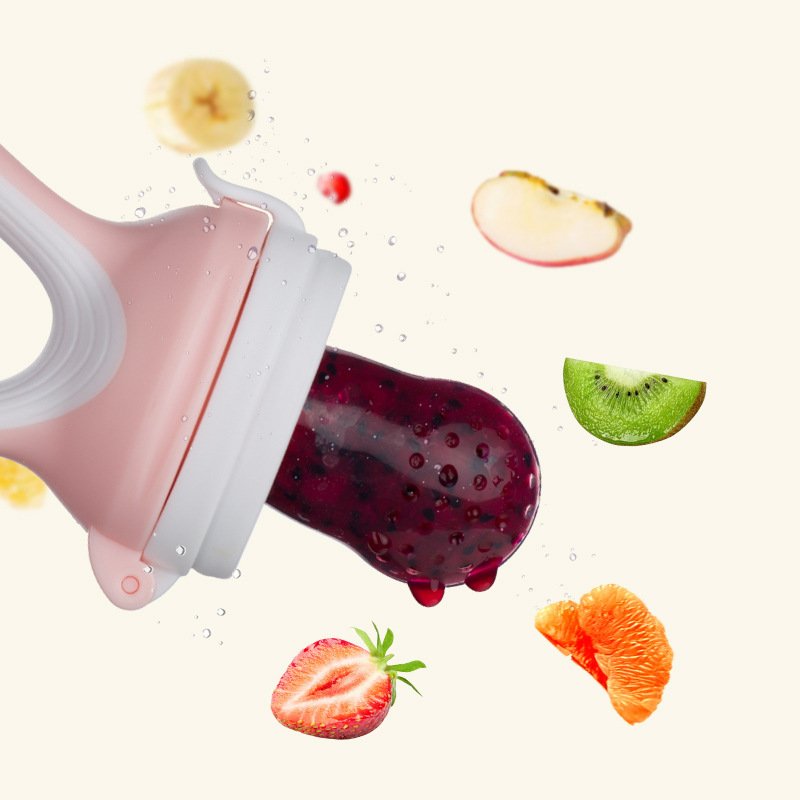 Fruit Food Nibbler for Babies Baby Food Bite Bag Fruit Vegetable - Image 3