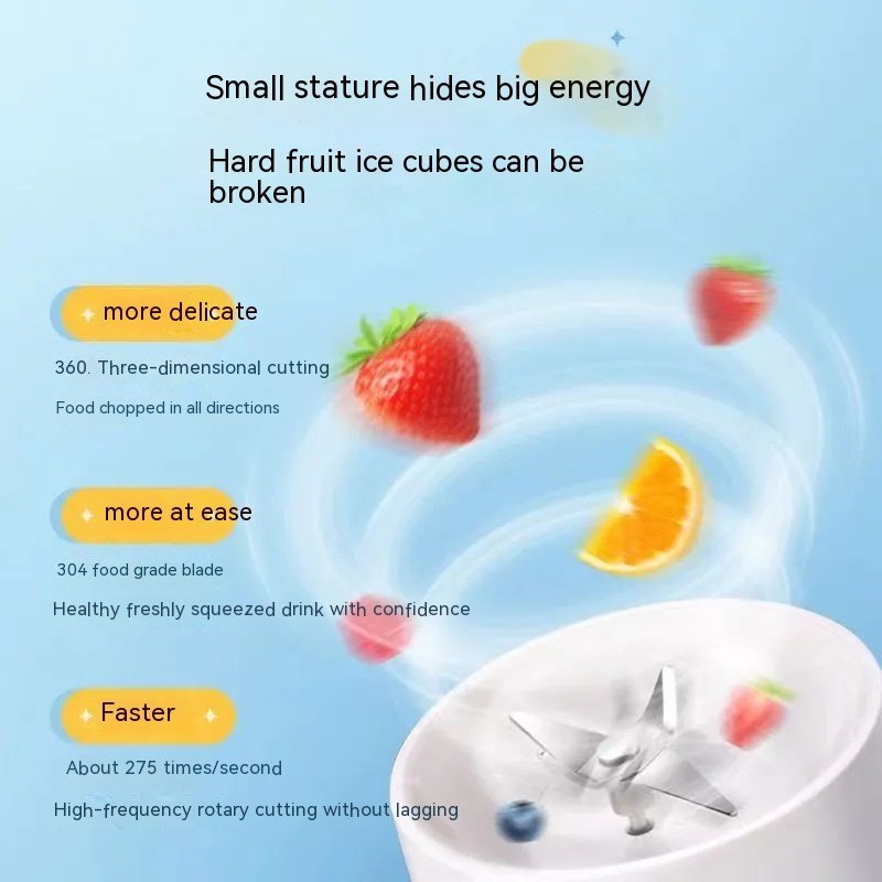 Fried Juice Blender Household Vegetables And Fruits Multi-functional Household Charging - Image 5