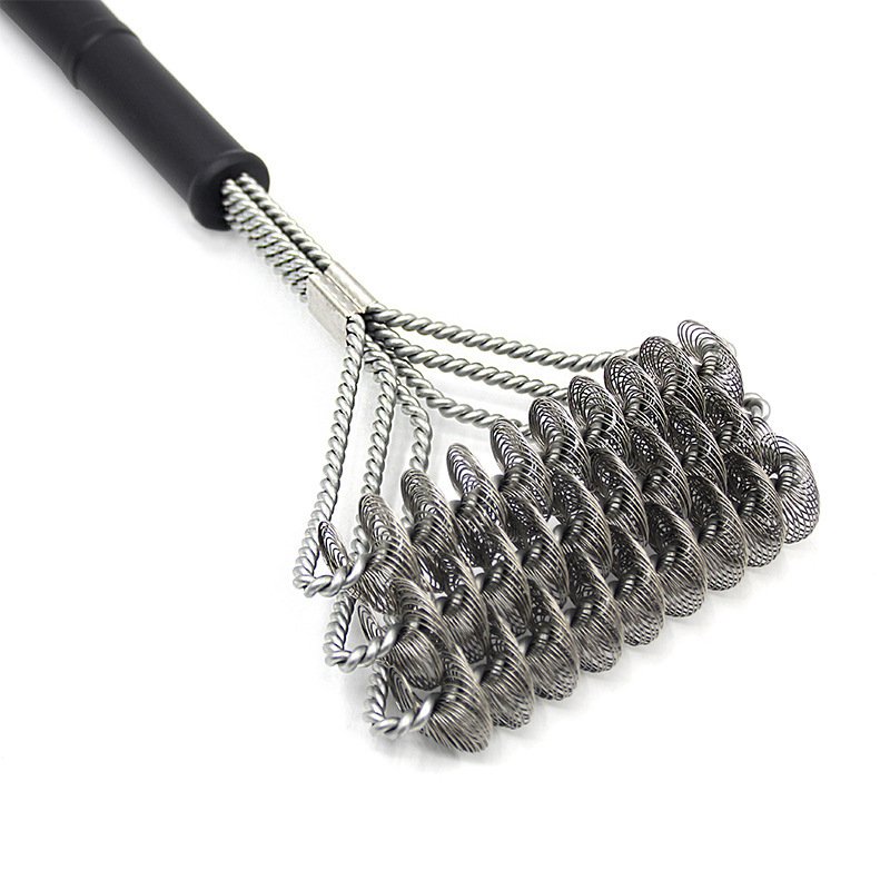 Barbecue Grill BBQ Brush Clean Tool Stainless Steel Wire Bristles Non-stick Cleaning Brushes - Image 6